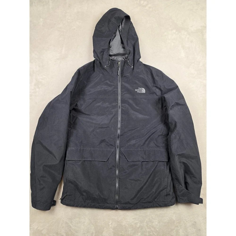 The North Face DryVent Canyonlands Jacket Mens M Black Triclimate Parka Coat